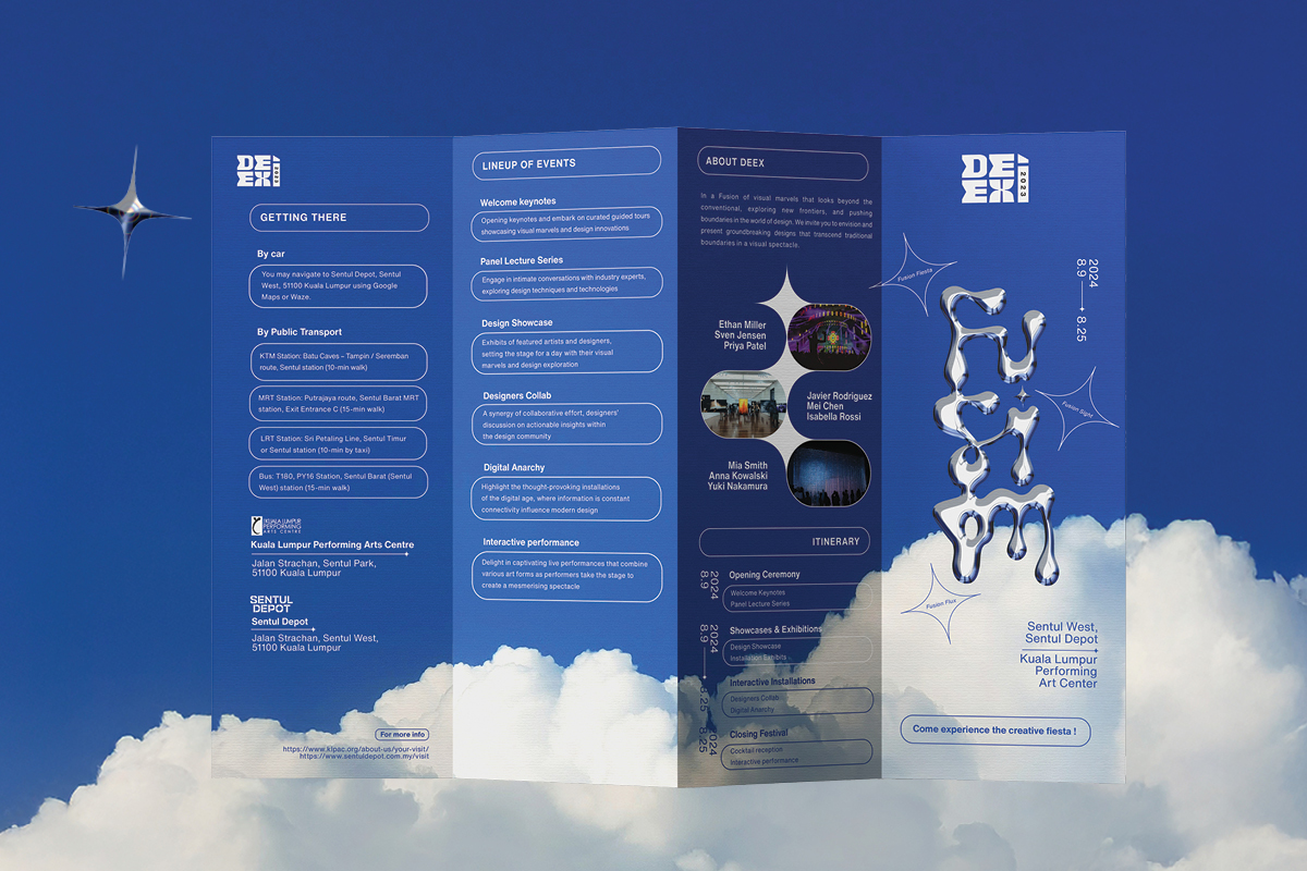 fusion - event poster & flyer