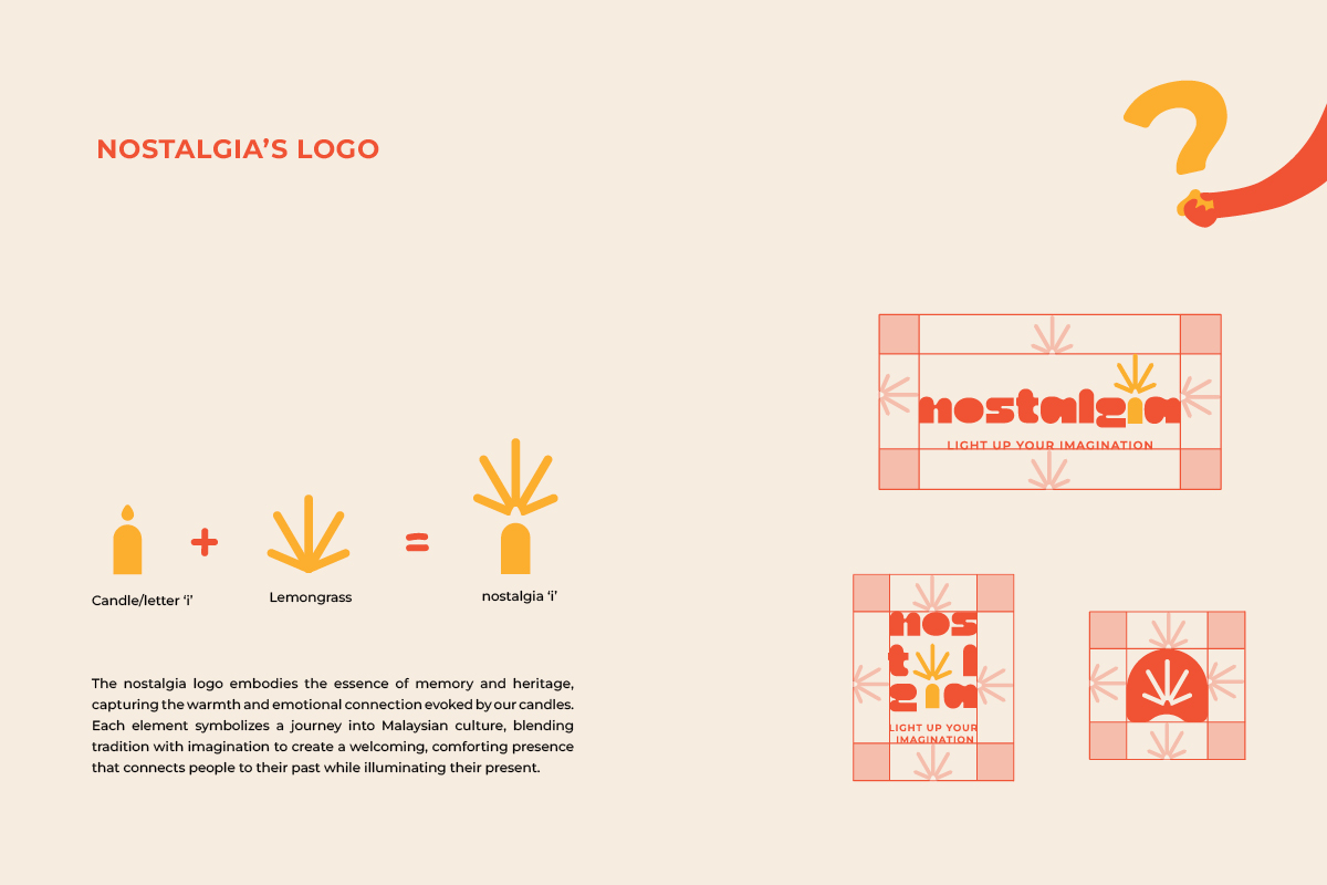 nostalgia - brand identity