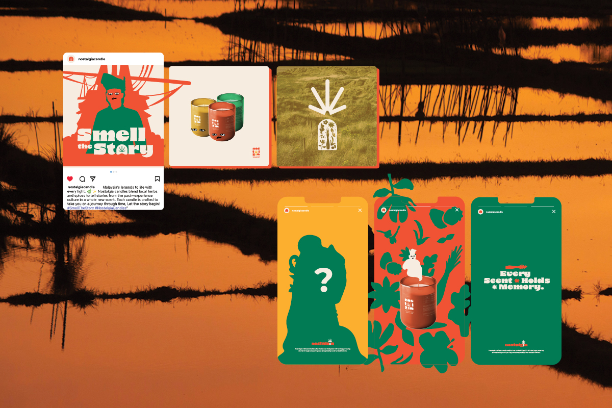 nostalgia - brand identity