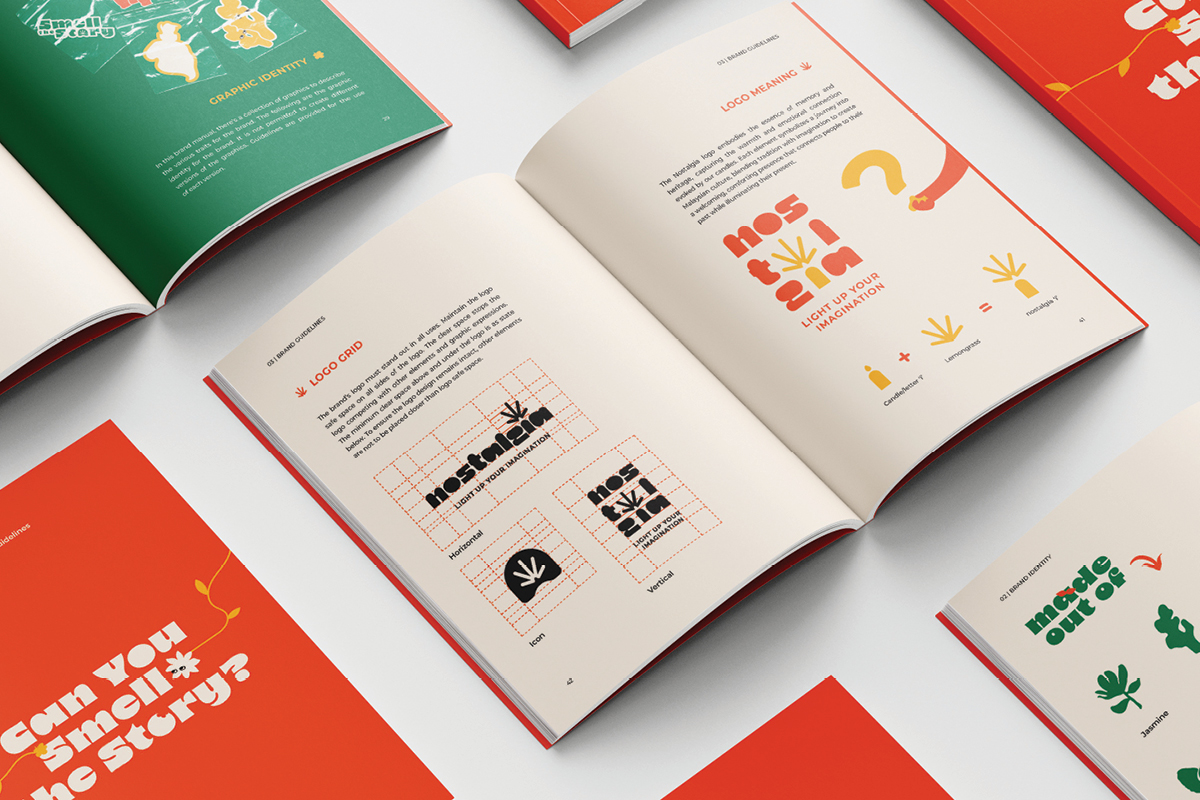 nostalgia - brand identity